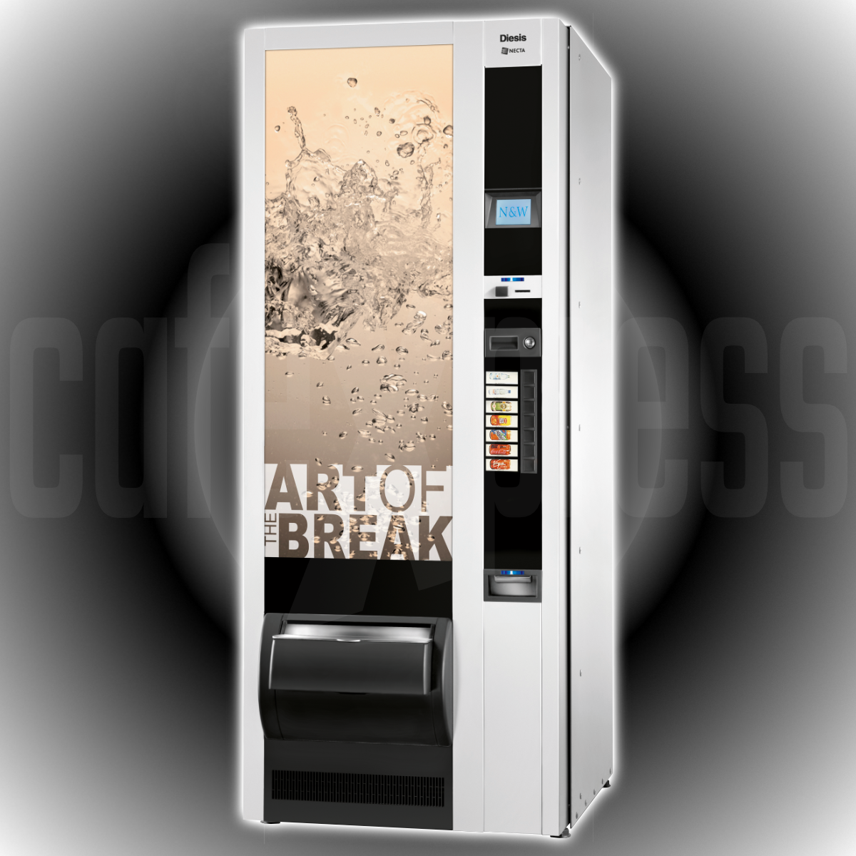 Necta DIESIS Cold Can & Bottle Vending Machine